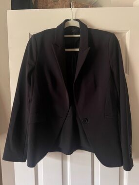 Express Black Single-Button Women's Blazer